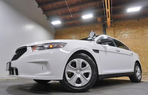 White 2016 Ford Sedan Police Interceptor Base