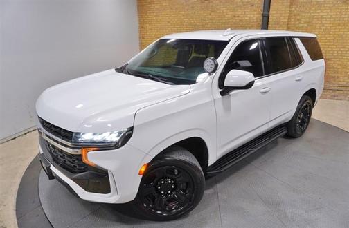 White 2022 Chevrolet Tahoe Police