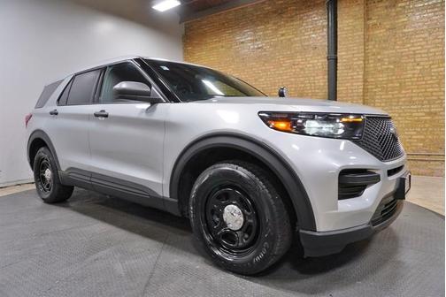 Silver 2022 Ford Utility Police Interceptor Base