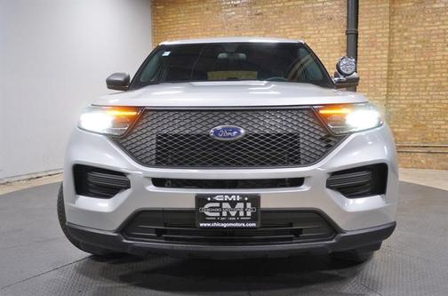 Silver 2022 Ford Utility Police Interceptor Base