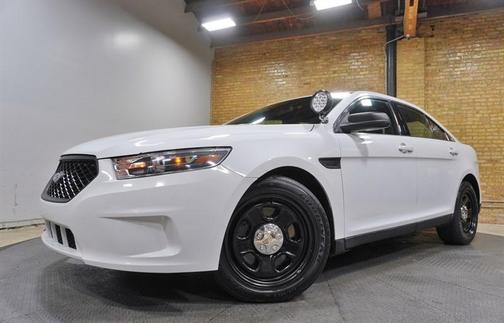 White 2016 Ford Sedan Police Interceptor Base