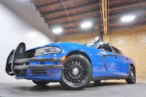 Blue 2021 Dodge Charger Police