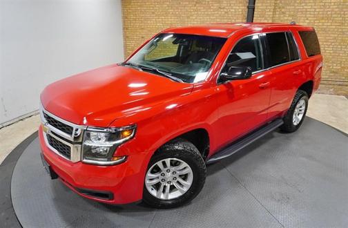 Red 2018 Chevrolet Tahoe Special Service