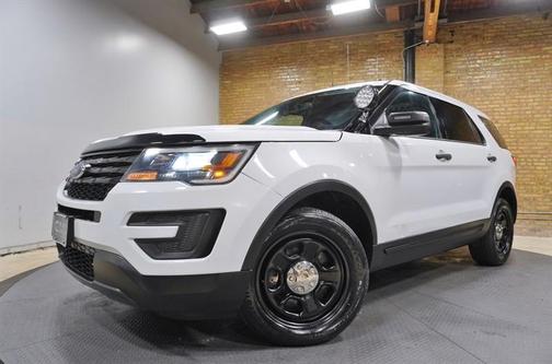 White 2018 Ford Utility Police Interceptor Base