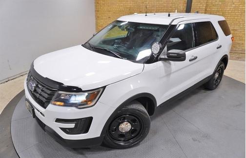 White 2018 Ford Utility Police Interceptor Base