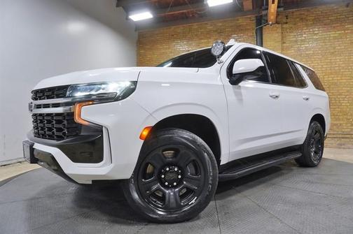 White 2021 Chevrolet Tahoe Police