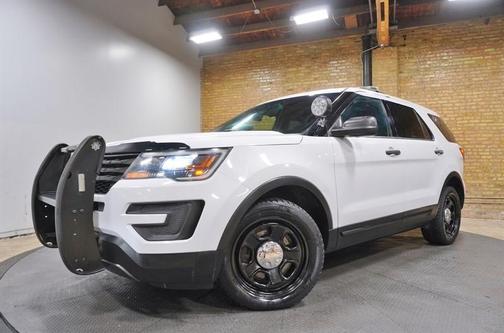 White 2017 Ford Utility Police Interceptor Base