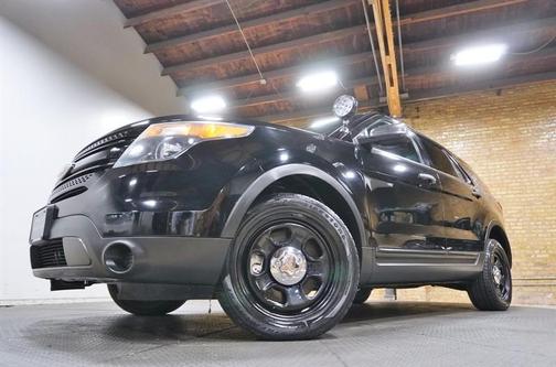 Black 2014 Ford Utility Police Interceptor Base