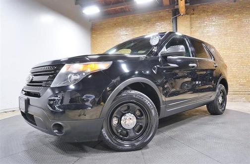 Black 2014 Ford Utility Police Interceptor Base