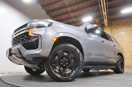 2021 Chevrolet Tahoe PPV POLICE-RED/BLUE LED LIGHTS LAPTOP TRUNK VAULT