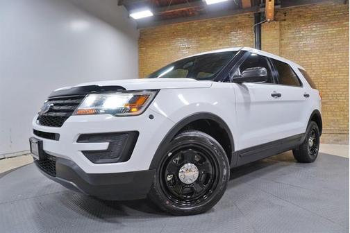 White 2018 Ford Utility Police Interceptor Base