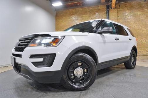 White 2017 Ford Utility Police Interceptor Base