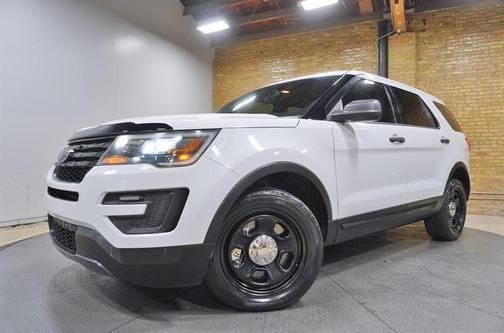 White 2017 Ford Utility Police Interceptor Base