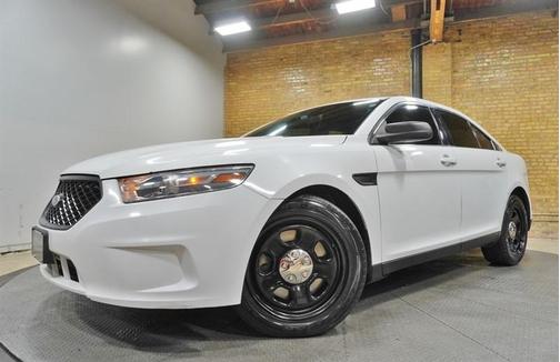 White 2013 Ford Sedan Police Interceptor Base