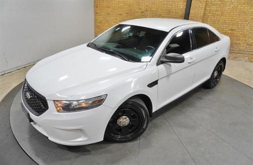 White 2013 Ford Sedan Police Interceptor Base