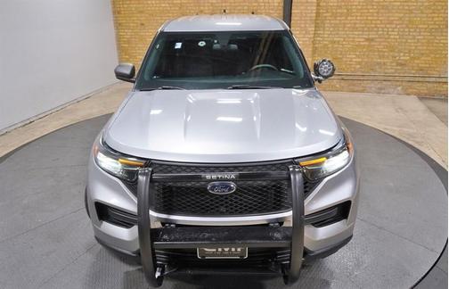 Silver 2022 Ford Utility Police Interceptor Base