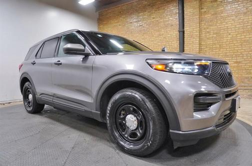 Gray 2020 Ford Utility Police Interceptor Base