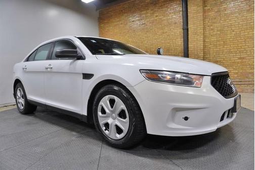 White 2015 Ford Sedan Police Interceptor Base
