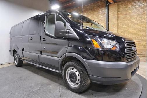 Black 2018 Ford Transit-350 350 LOW ROOF XL-12