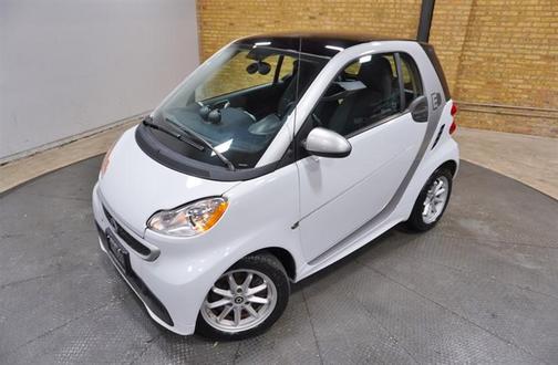 Crystal White 2014 smart ForTwo Electric Drive passion
