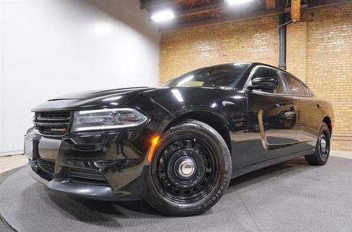 Black 2018 Dodge Charger Police