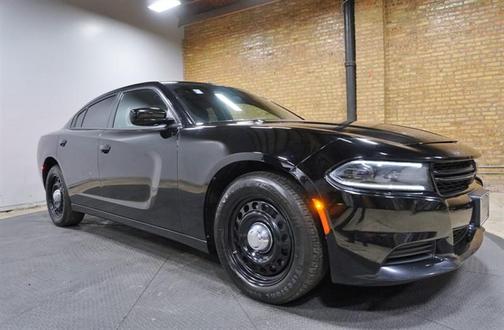 Black 2018 Dodge Charger Police