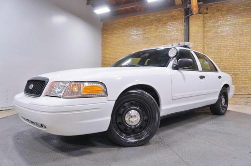 White 2011 Ford Crown Victoria Police Interceptor