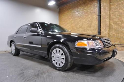 Black 2010 Ford Crown Victoria Police Interceptor