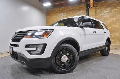 White 2017 Ford Utility Police Interceptor Base