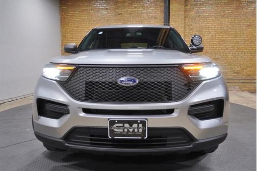 Silver 2022 Ford Utility Police Interceptor Base