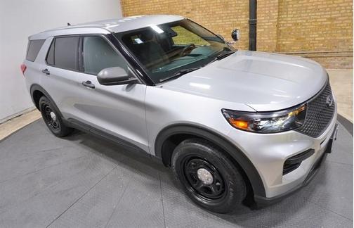 Silver 2022 Ford Utility Police Interceptor Base