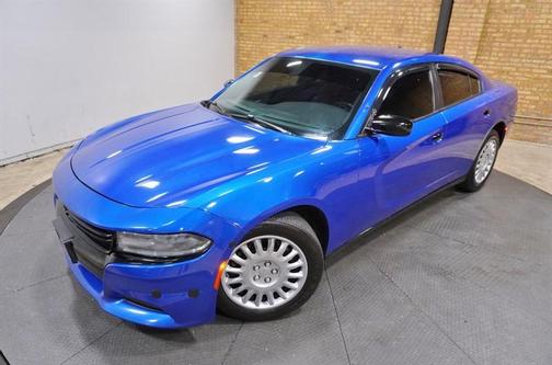 Blue 2020 Dodge Charger Police