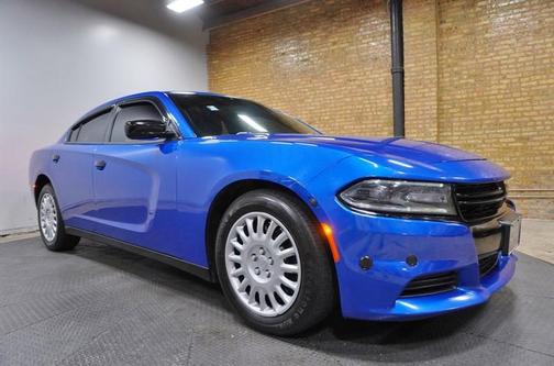 Blue 2020 Dodge Charger Police