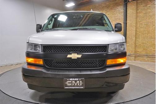 Silver 2019 Chevrolet Express 3500 LS