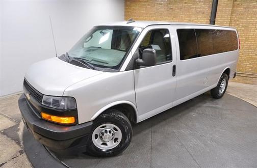 Silver 2019 Chevrolet Express 3500 LS