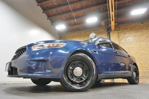Blue 2016 Ford Sedan Police Interceptor Base