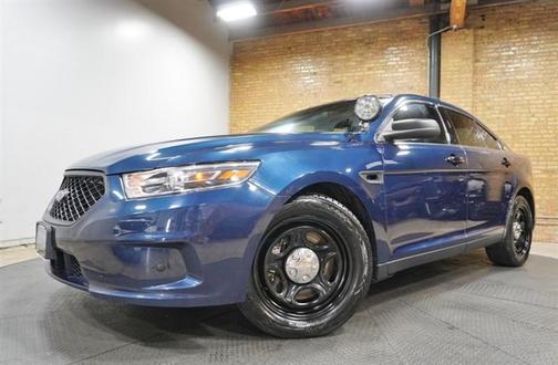 Blue 2016 Ford Sedan Police Interceptor Base