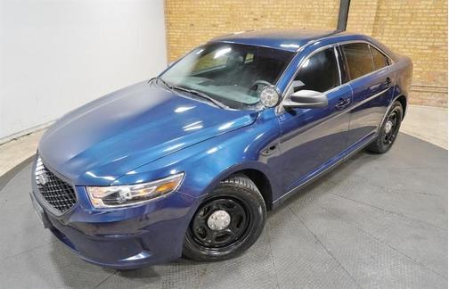 Blue 2016 Ford Sedan Police Interceptor Base