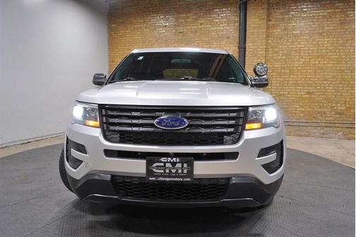 Silver 2018 Ford Utility Police Interceptor Base