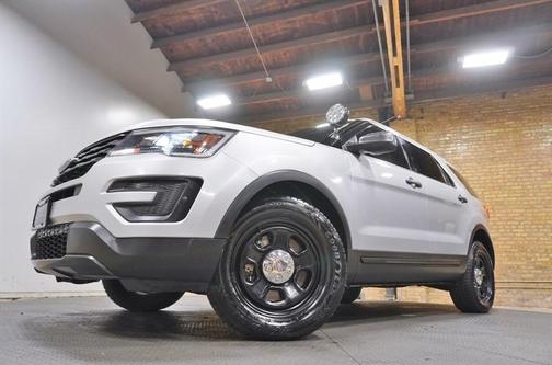 Silver 2018 Ford Utility Police Interceptor Base