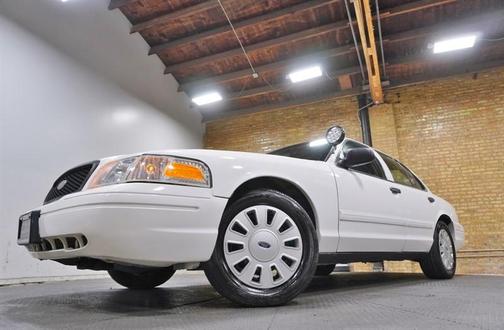 White 2009 Ford Crown Victoria Police Interceptor