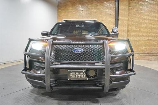 Brown 2021 Ford Utility Police Interceptor Base