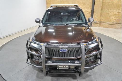 Brown 2021 Ford Utility Police Interceptor Base