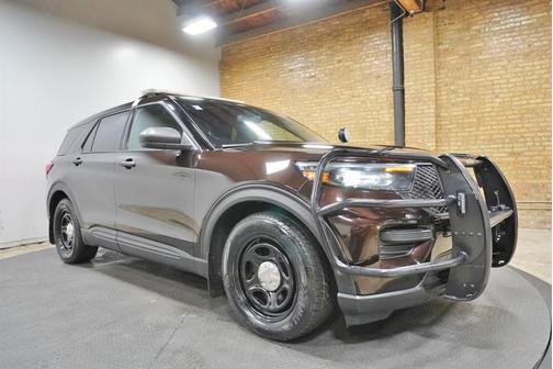 Brown 2021 Ford Utility Police Interceptor Base