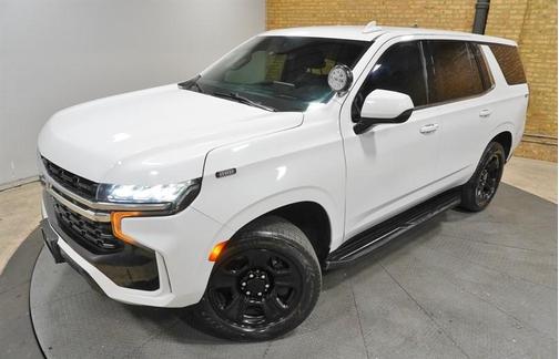 White 2022 Chevrolet Tahoe Police
