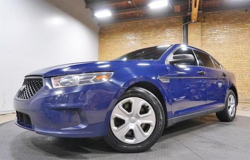 Blue 2015 Ford Sedan Police Interceptor Base