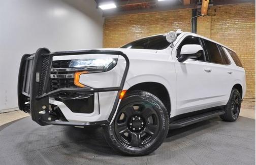 White 2021 Chevrolet Tahoe Police