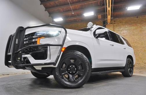 White 2021 Chevrolet Tahoe Police