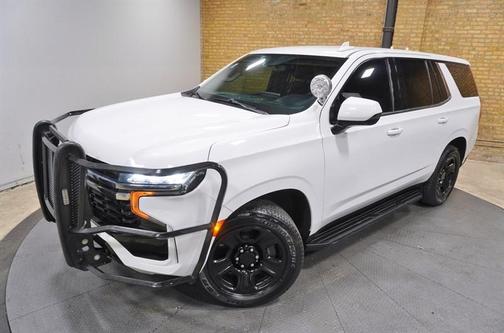 White 2021 Chevrolet Tahoe Police
