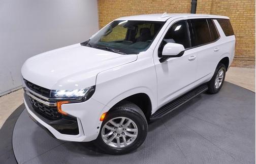 White 2022 Chevrolet Tahoe Police